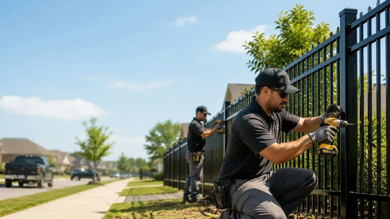 Metal Fence Installation in Stephenville, TX